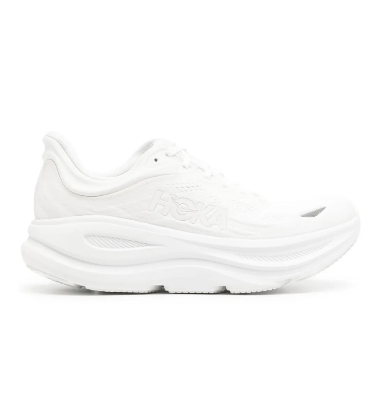 HOKA Bondi 9 White - high-performance athletic footwear in White with advanced cushioning