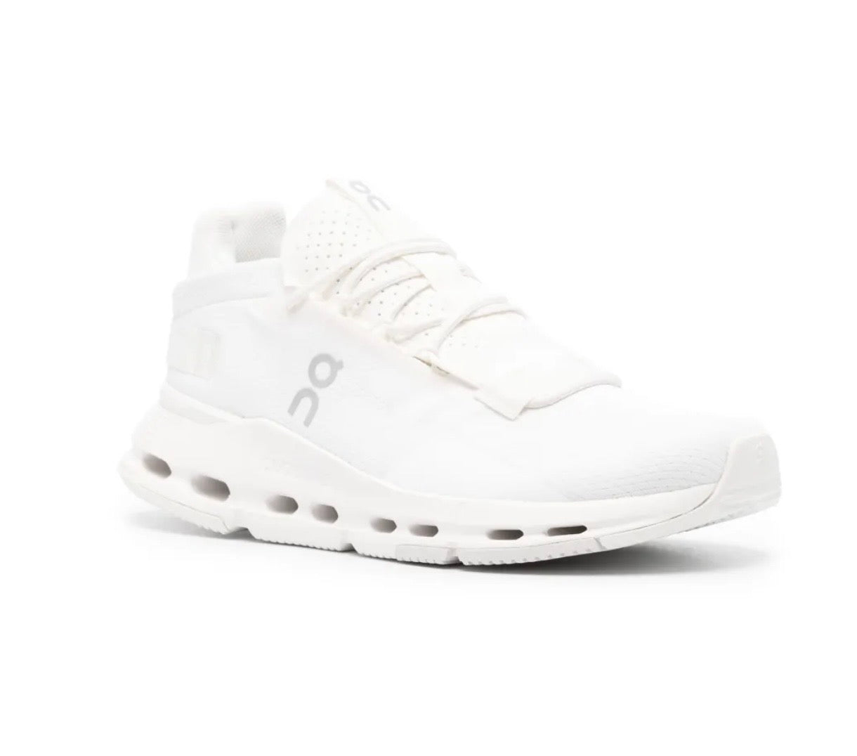 On Cloudnova White - high-performance athletic footwear in White with advanced cushioning