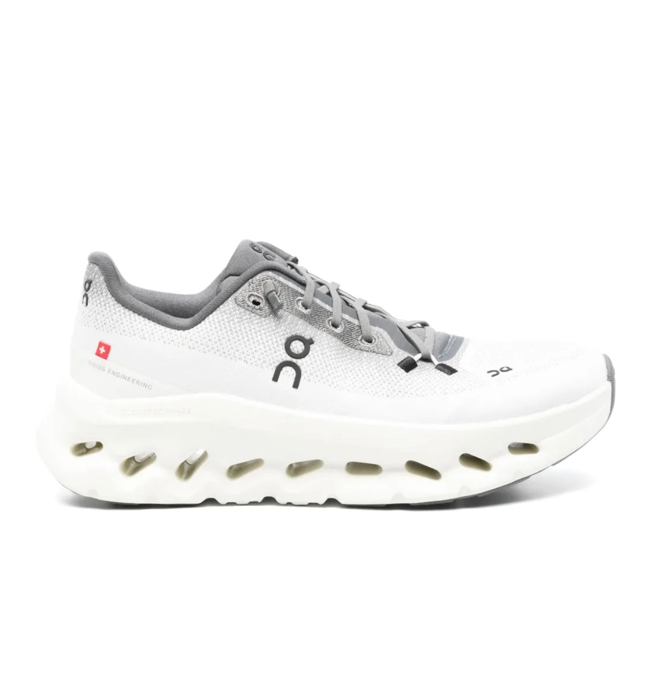On Cloud 2.0 White Grey - high-performance athletic footwear in White with advanced cushioning