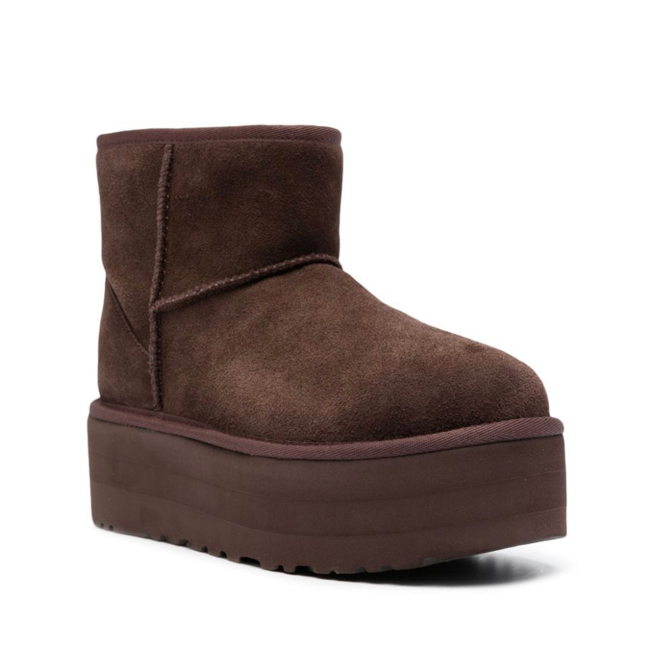 Ugg Classic Ultra Platform Boots Dark Brown - high-performance athletic footwear in Brown with advanced cushioning