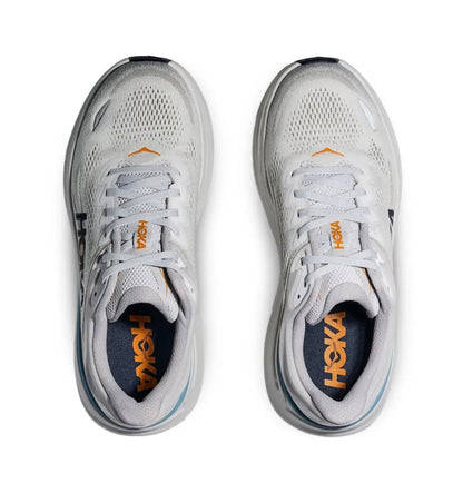 Hoka Bondi 9 Grey Light Blue - high-performance athletic footwear in Blue with advanced cushioning