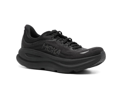 Hoka Bondi 9 Triple Black - high-performance athletic footwear in Black with advanced cushioning