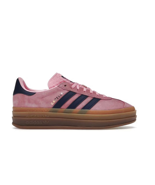 Adidas gazelle navy blue  pink platform 37