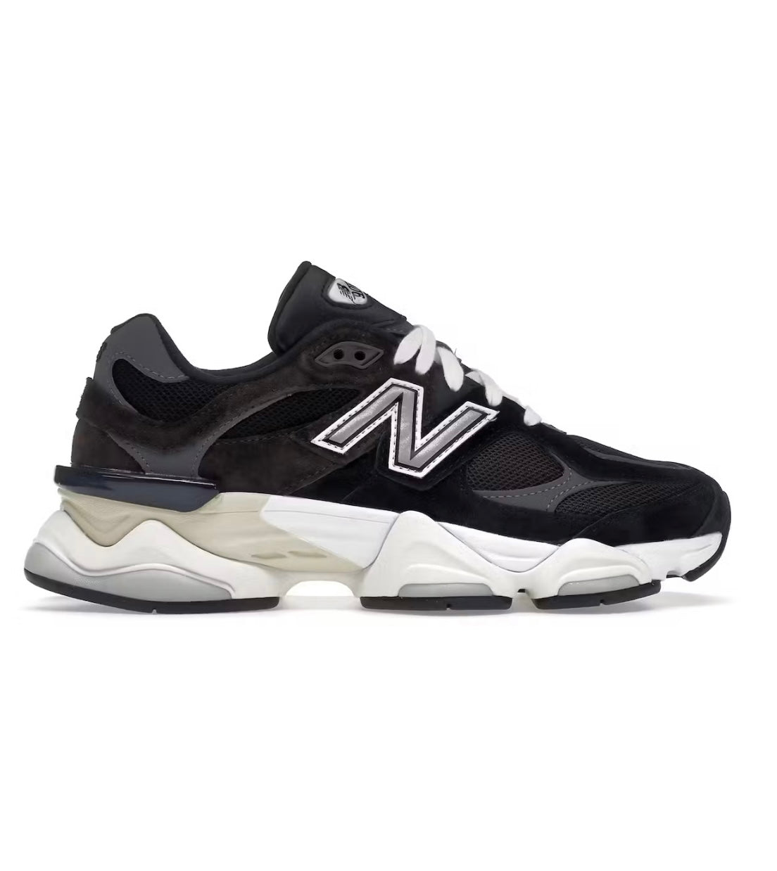 New Balance 9060 Black White grey - high-performance athletic footwear in Black with advanced cushioning