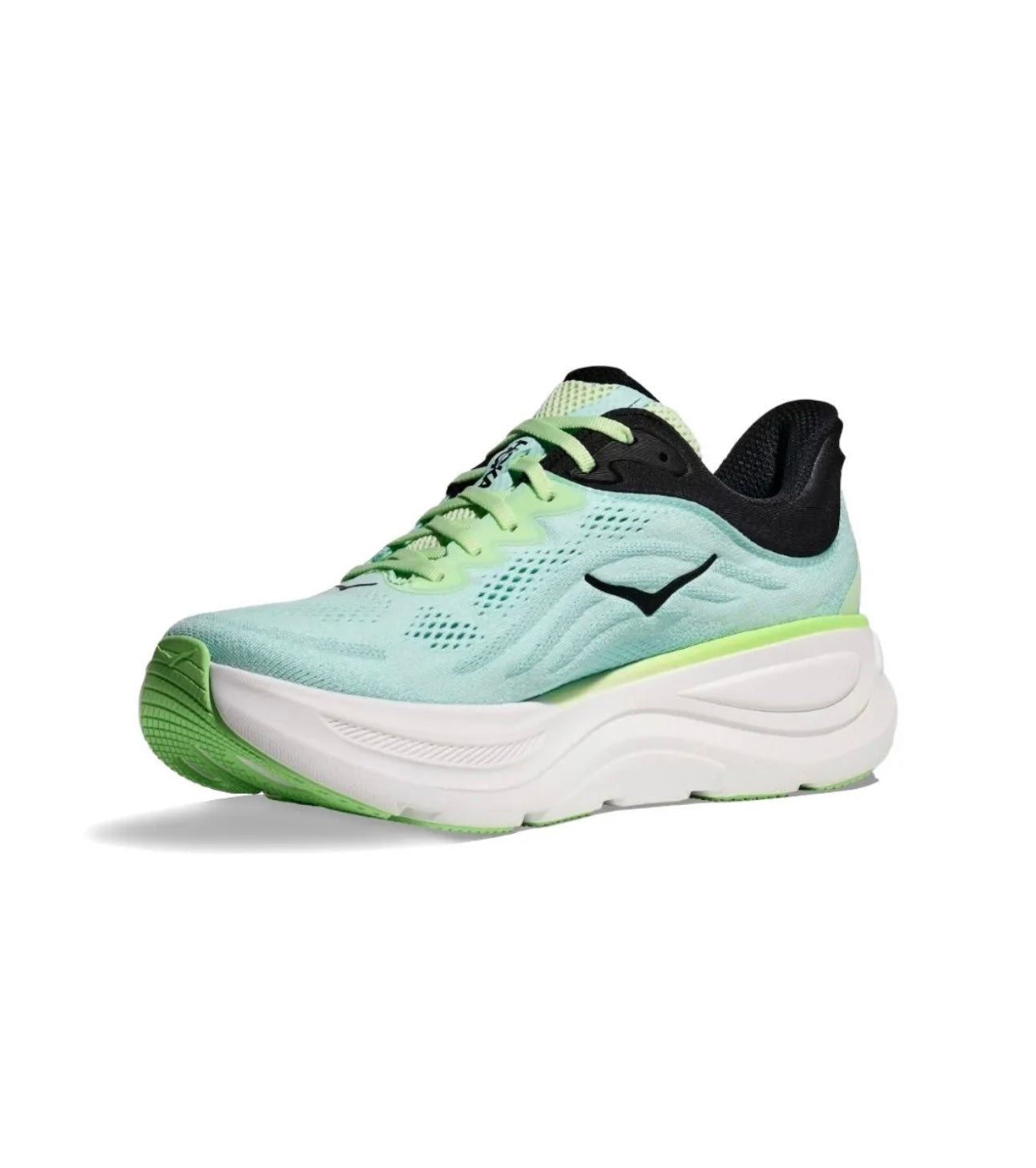 HOKA Bondi 9 Green - high-performance athletic footwear in Green with advanced cushioning