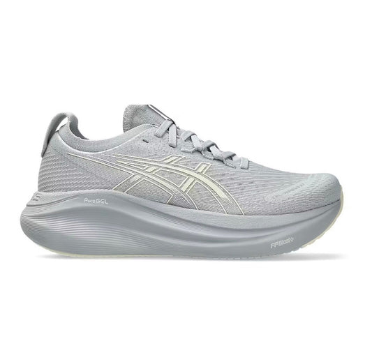 Asics Nimbus 27 Grey - high-performance athletic footwear in Grey with advanced cushioning