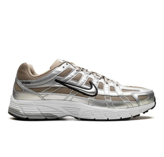 Nike P6000 Silver Beige - high-performance athletic footwear in Silver with advanced cushioning