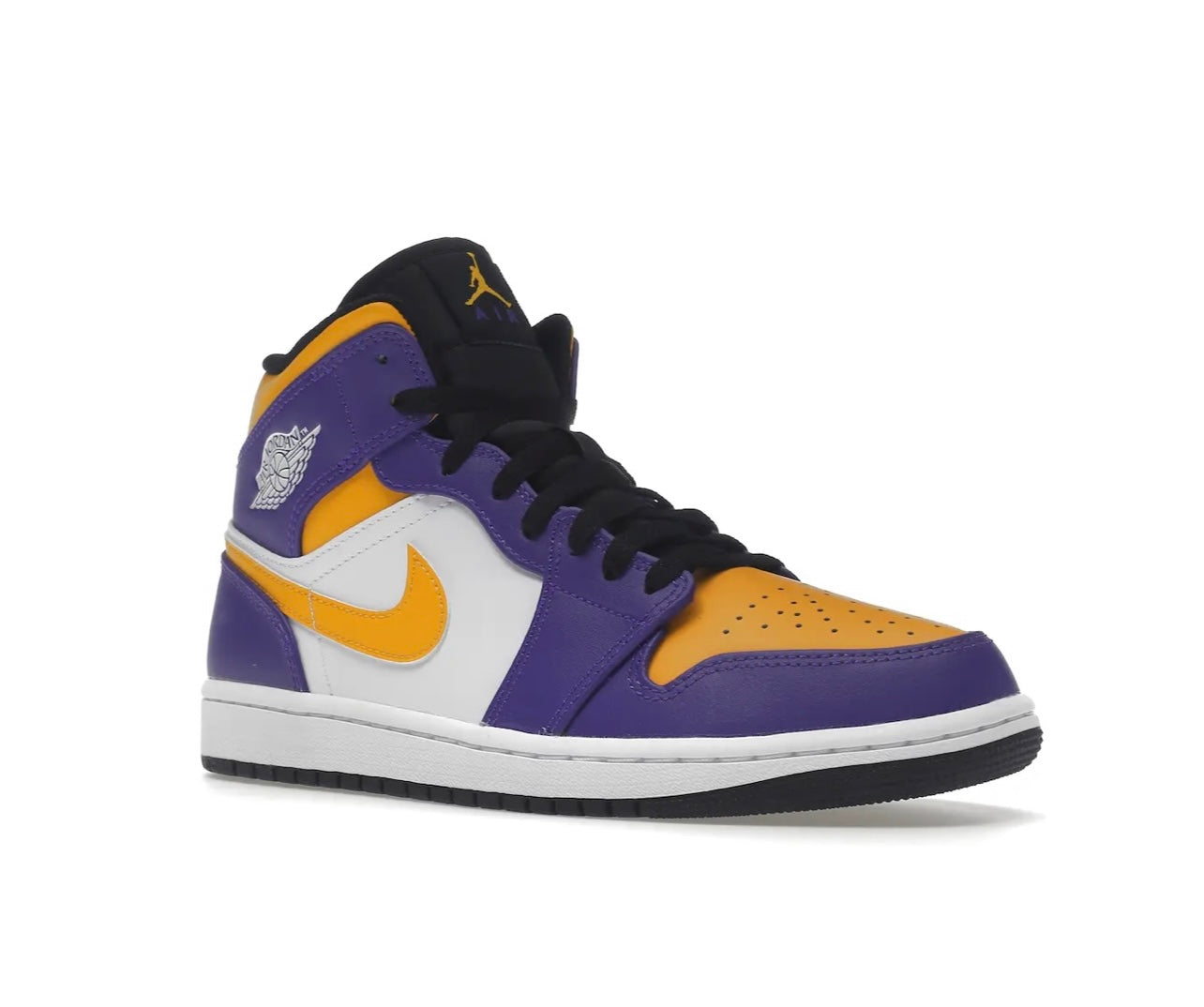 Jordan 1 Retro Mid Lakers ????? 36,46