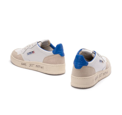 Autry White Gray Blue “GAME SET MATCH” high-performance athletic footwear Gray
