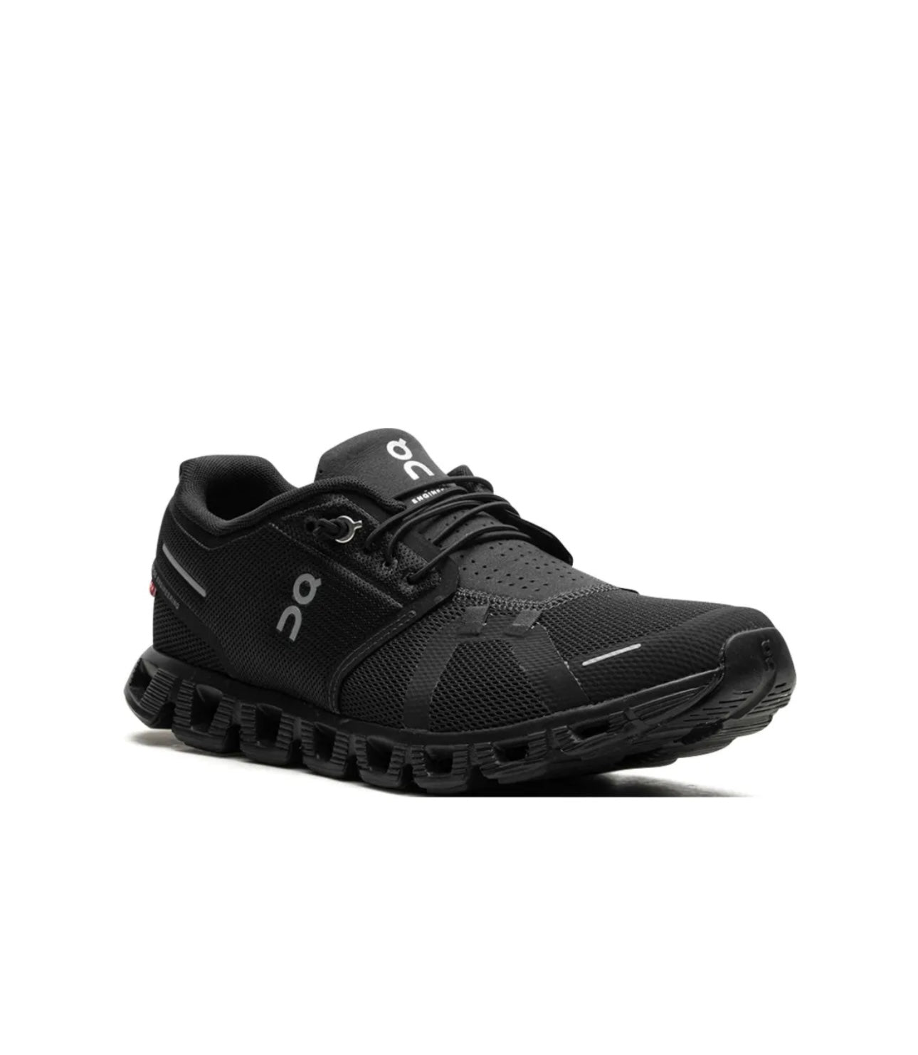 On Cloud 5.0 Black - high-performance athletic footwear in Black with advanced cushioning