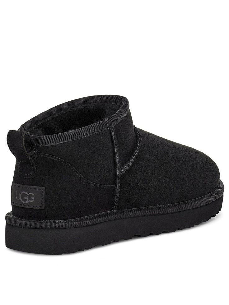 Ugg classic ultra mini  ankle boots black - high-performance athletic footwear in Black with advanced cushioning