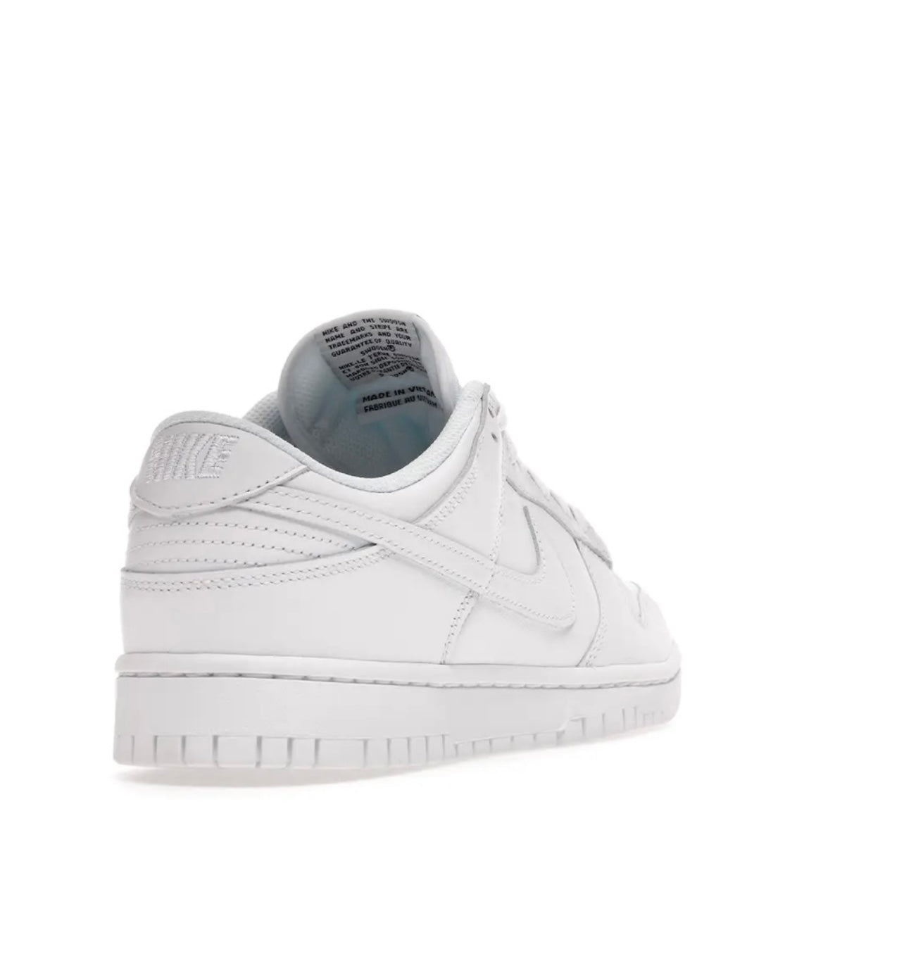 Nike Dunk Low Triple White high-performance athletic footwear White
