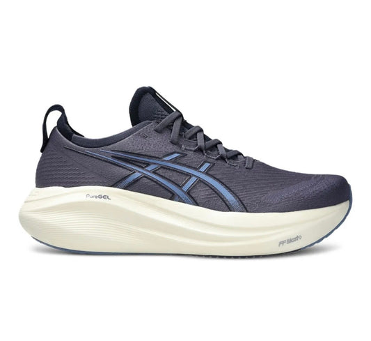 Asics Nimbus 27 Blue - high-performance athletic footwear in Blue with advanced cushioning