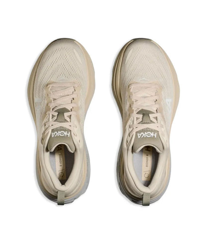 HOKA Bondi 9 Cream - high-performance athletic footwear with advanced cushioning