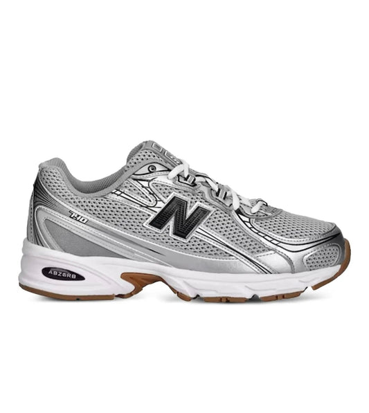 New Balance 740 Silver Black - high-performance athletic footwear in Black with advanced cushioning