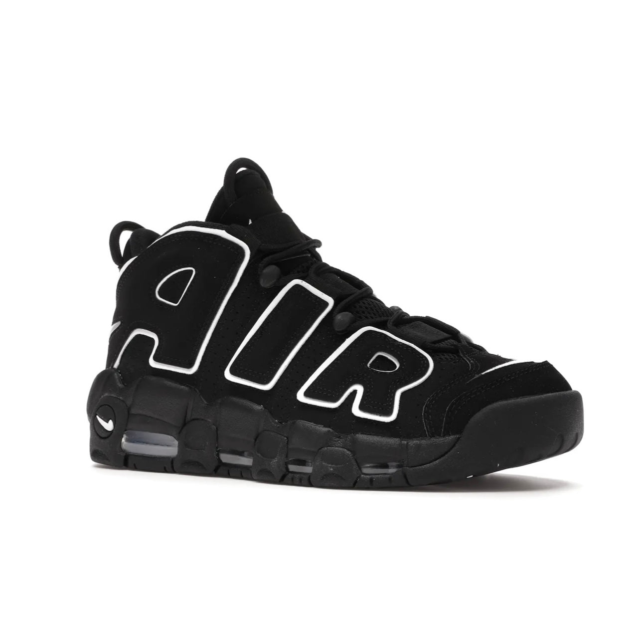 Nike Uptempo Black White מידה 37.5 high-performance athletic footwear Black