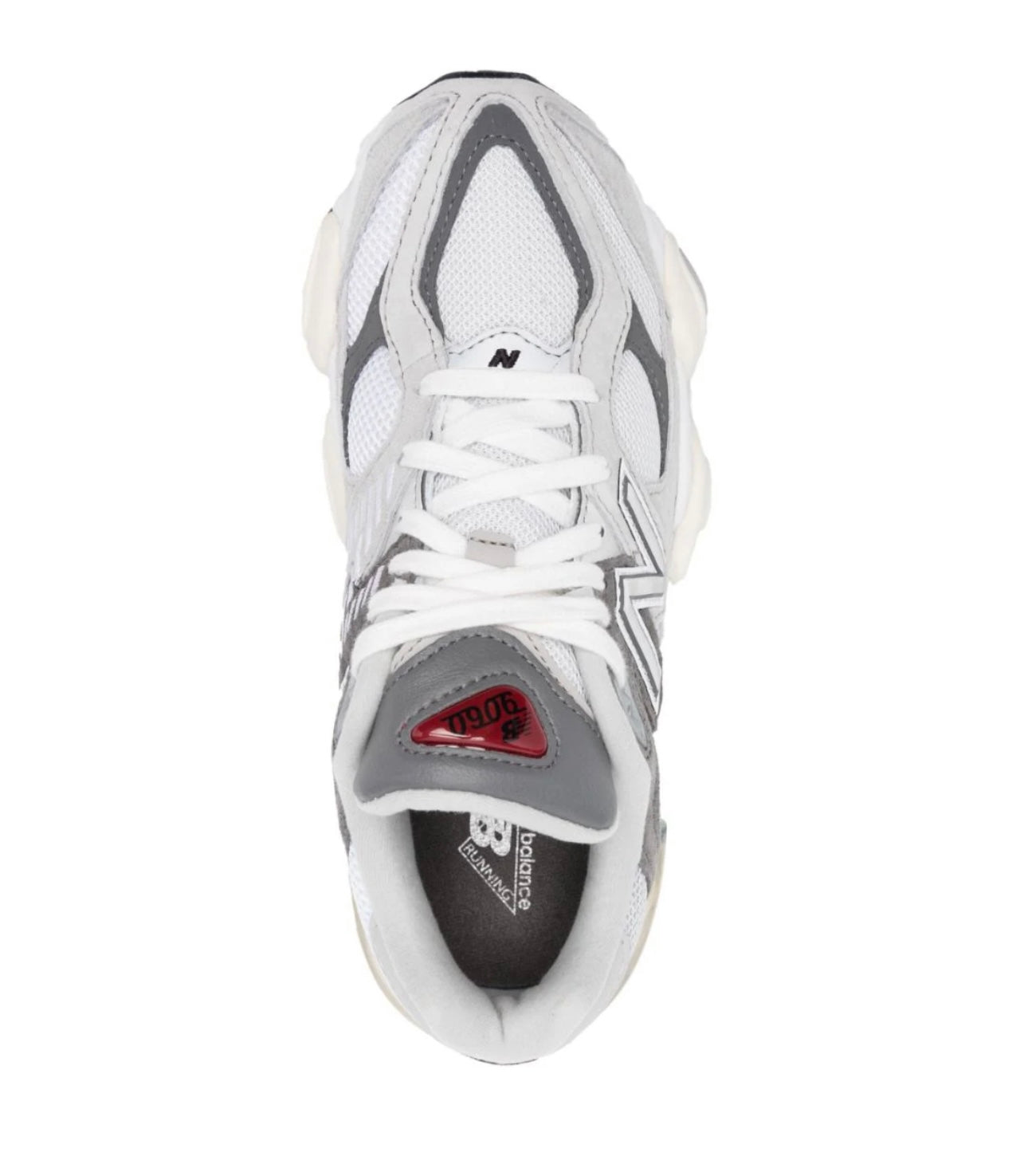 New Balance 9060 ?ain Cloud·white grey - high-performance athletic footwear in White with advanced cushioning