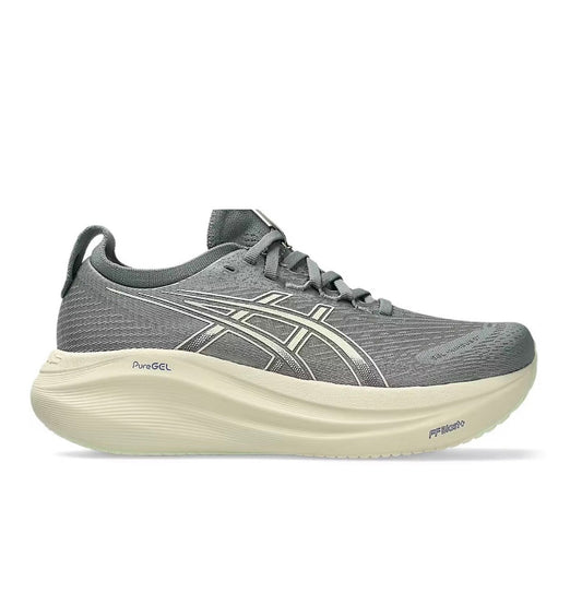 Asics Nimbus 27 Grey - high-performance athletic footwear in Grey with advanced cushioning