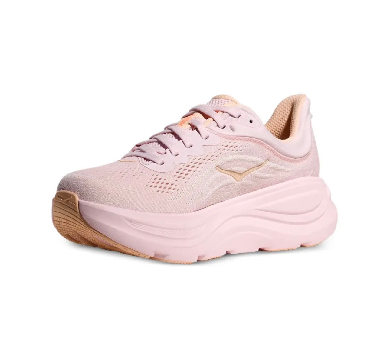 Hoka Bondi 9 Pink - high-performance athletic footwear in Pink with advanced cushioning