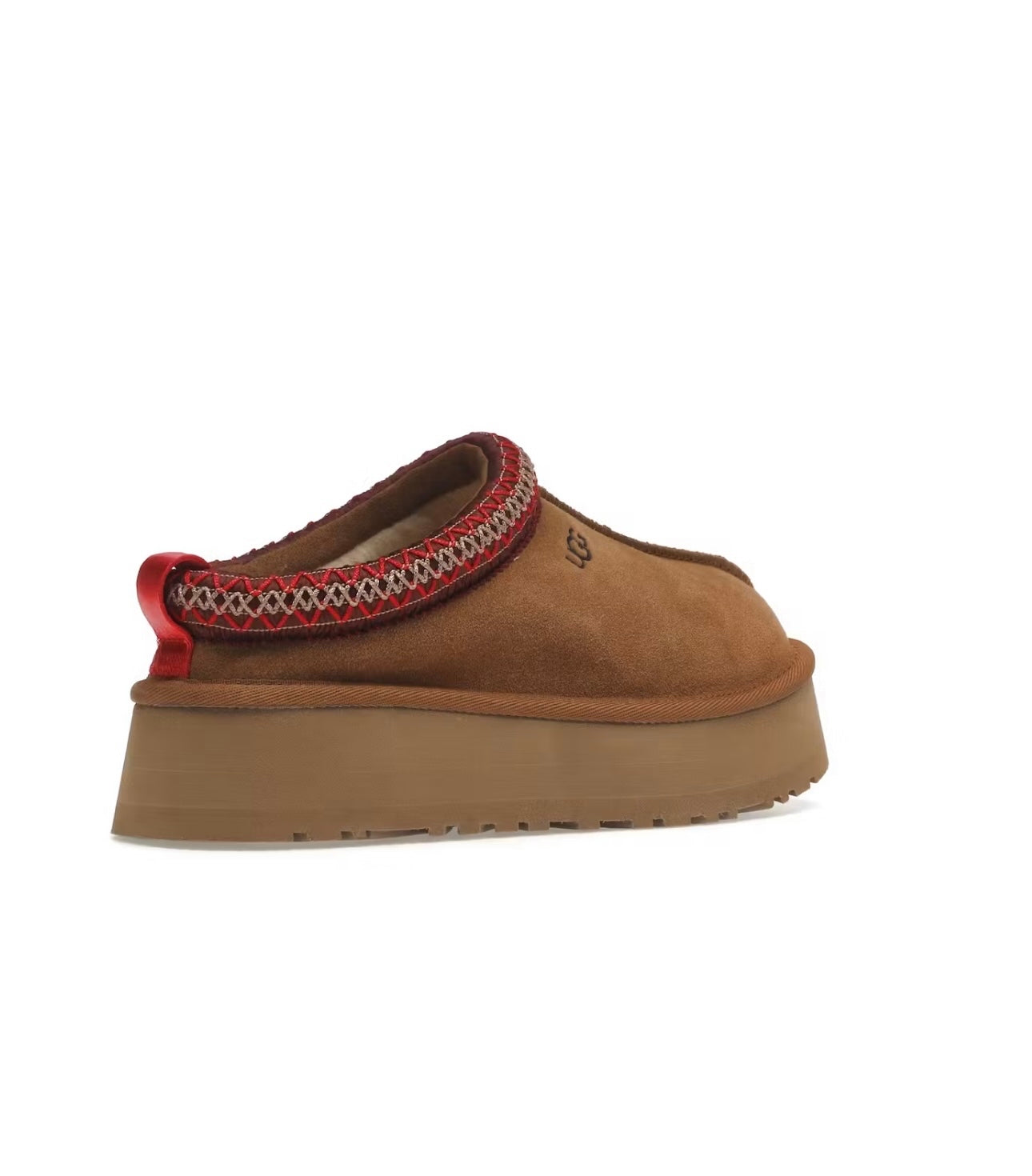 Ugg Tazz Platform Slippers brown red - high-performance athletic footwear in Red with advanced cushioning