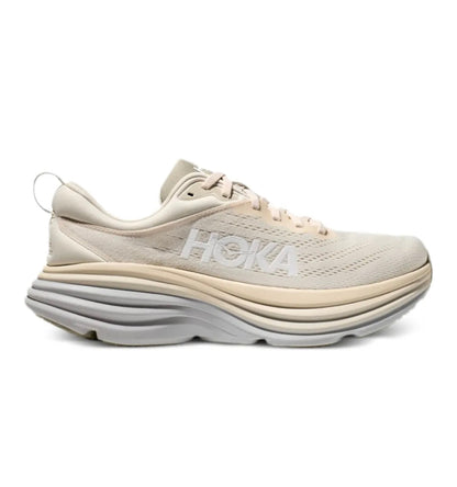 HOKA Bondi 9 Cream - high-performance athletic footwear with advanced cushioning