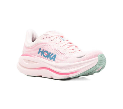 Hoka Bondi 9 Pink Blue - high-performance athletic footwear in Blue with advanced cushioning