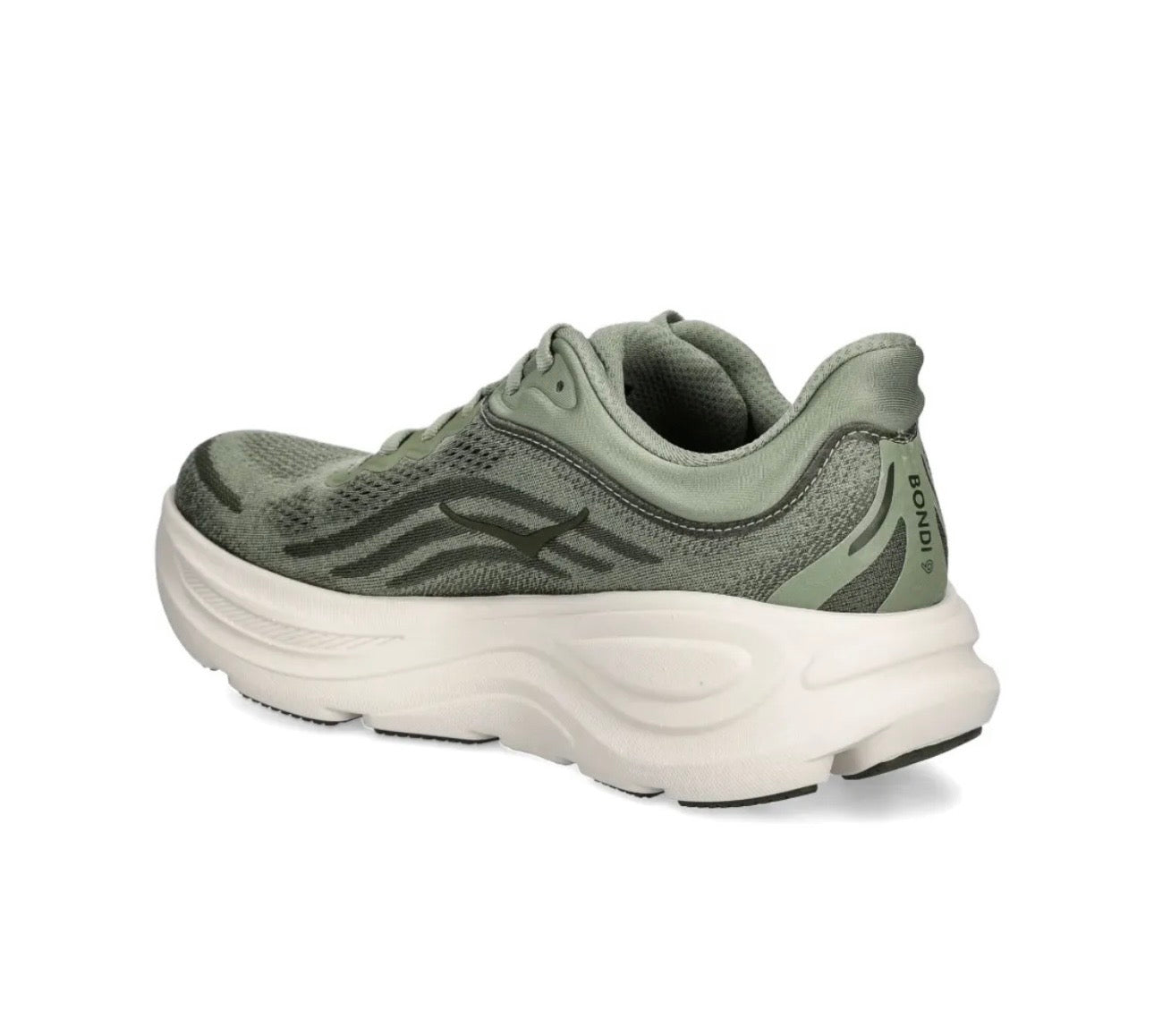 Hoka Bondi 9 Dutch Green - high-performance athletic footwear in Green with advanced cushioning