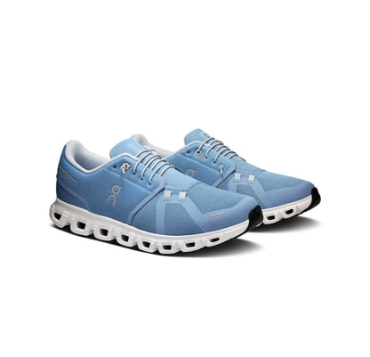 On Cloud 5.0 Light Blue - high-performance athletic footwear in Blue with advanced cushioning