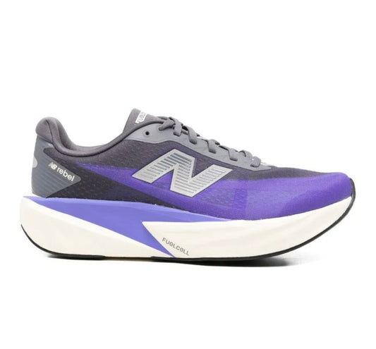 New Balance FuelCell Purple Grey - high-performance athletic footwear in Grey with advanced cushioning