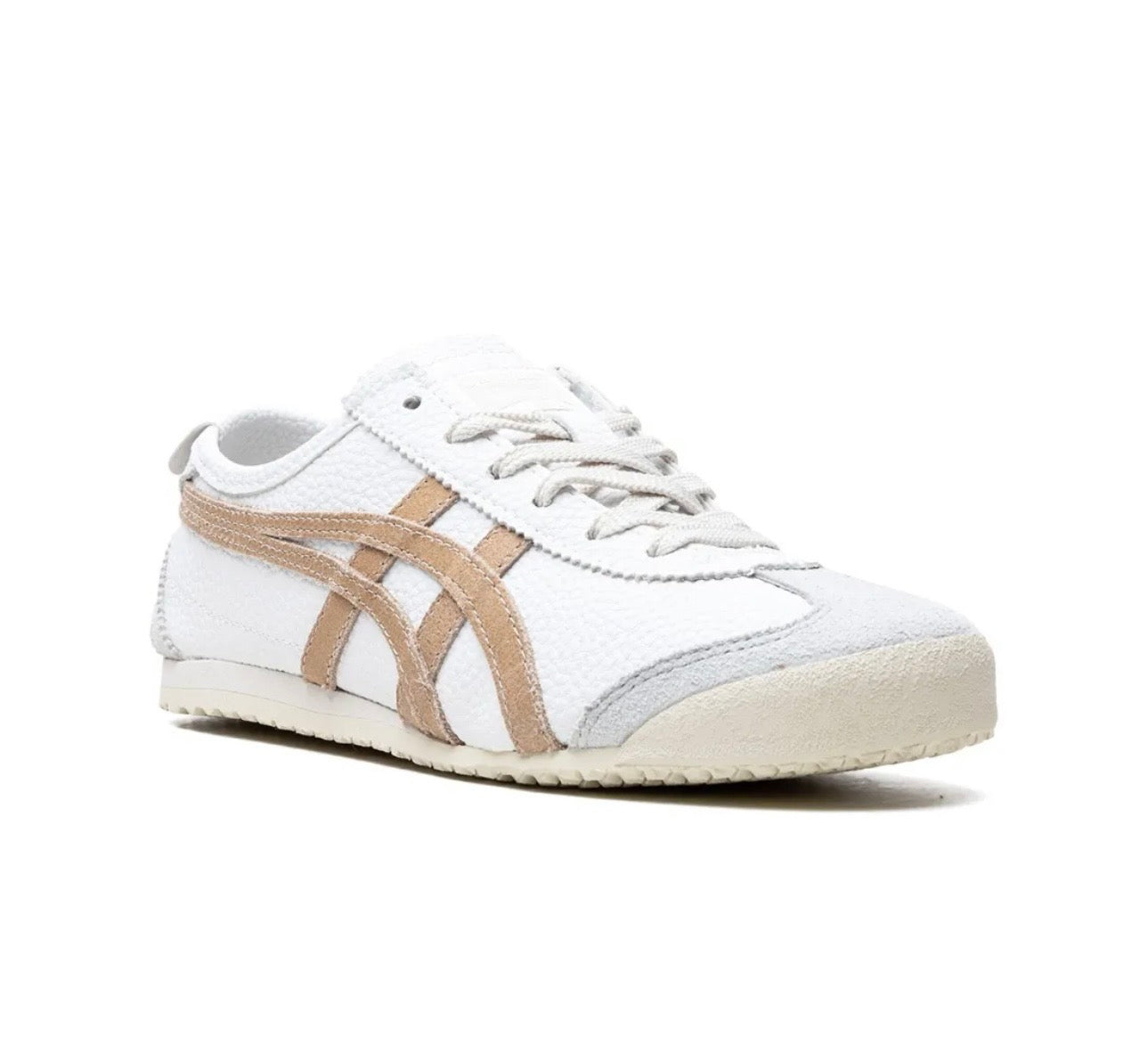 Onitsuka Tiger Mexico white brown high-performance athletic footwear Brown