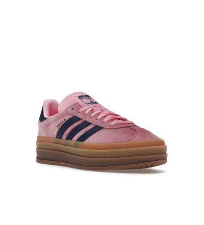 Adidas gazelle navy blue  pink platform 37